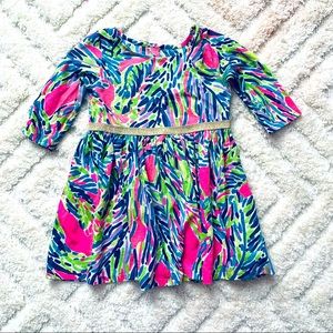 Lilly Pulitzer Dress XS 2 3 Palm Reader